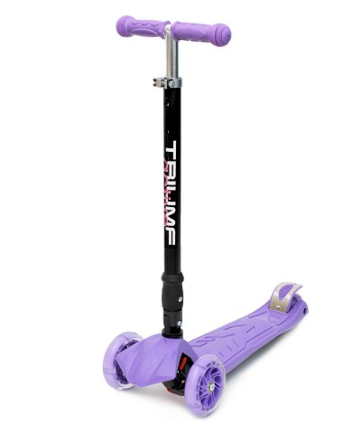 Самокат Triumf SKL-07CL maxi flash plus фиолетовый трехколесный / кикборд Самокат Triumf SKL-07CL maxi flash plus фиолетовый трехколесный / кикборд