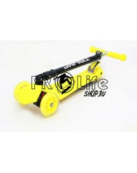 Самокат Triumf maxi flash plus желтый Самокат Triumf maxi flash plus желтый