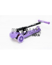 Самокат   Triumf maxi flash plus фиолетовый