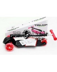 Самокат   Triumf maxi flash plus черный