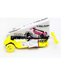Самокат Triumf maxi flash plus желтый Самокат Triumf maxi flash plus желтый