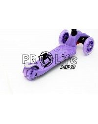 Самокат   Triumf maxi flash plus фиолетовый