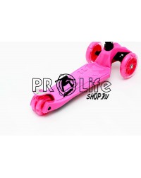 Самокат   Triumf maxi flash plus розовый