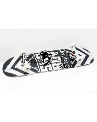 Скейтборд в сборе white arrow 31"
