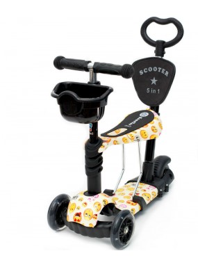 Самокат scooter 5в1 улыбки Самокат scooter 5в1 улыбки