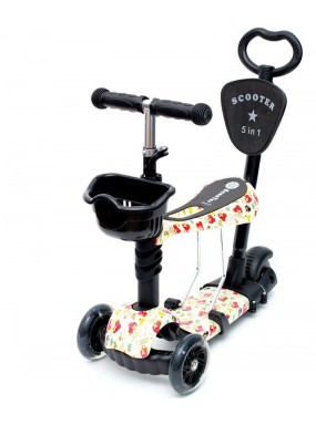 Самокат scooter  5в1 angry birds