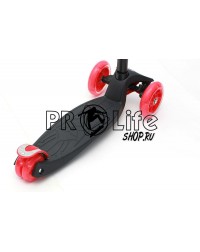 Самокат triumf maxi flash черный