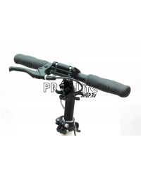 Самокат D-max 9 белый с ручным тормозом Самокат D-max 9 белый с ручным тормозом