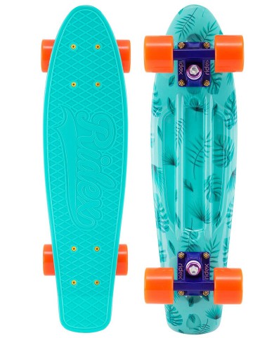 Круизер пластиковый Tropics 22''x6'', ABEC-7 Пенни борд для детей / подростков Круизер пластиковый Tropics 22''x6'', ABEC-7 Пенни борд для детей / подростков