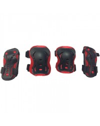 Защита колен, локтей, запястий Safety Line 700 S красная 