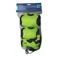 Защита колен, локтей, запястий Safety Line 800 M зеленая