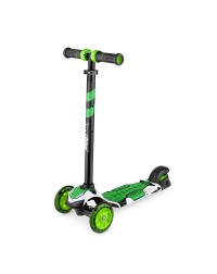 Детский трехколесный самокат со свет.колесами Small Rider Turbo (зеленый) Детский трехколесный самокат со свет.колесами Small Rider Turbo (зеленый)