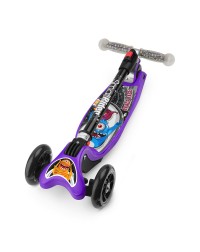 Складной трехколесный самокат со свет.колесами Small Rider Space Race (фиолетовый) Складной трехколесный самокат со свет.колесами Small Rider Space Race (фиолетовый)