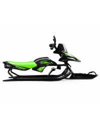 Снегокат-снегоход Small Rider Scorpion SOLO, одна лыжа спереди (черный с зеленым) Снегокат-снегоход Small Rider Scorpion SOLO, одна лыжа спереди (черный с зеленым)