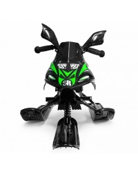 Снегокат-снегоход Small Rider Scorpion SOLO, одна лыжа спереди (черный с зеленым) Снегокат-снегоход Small Rider Scorpion SOLO, одна лыжа спереди (черный с зеленым)