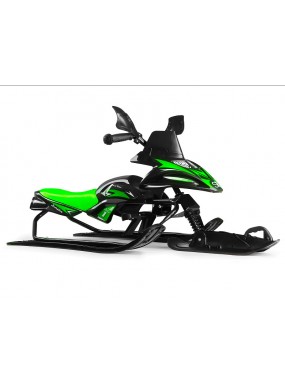 Снегокат-снегоход Small Rider Scorpion SOLO, одна лыжа спереди (черный с зеленым) Снегокат-снегоход Small Rider Scorpion SOLO, одна лыжа спереди (черный с зеленым)