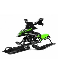 Снегокат-снегоход Small Rider Scorpion SOLO, одна лыжа спереди (черный с зеленым) Снегокат-снегоход Small Rider Scorpion SOLO, одна лыжа спереди (черный с зеленым)