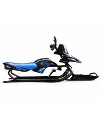Снегокат-снегоход Small Rider Scorpion SOLO, одна лыжа спереди (черный с синим) Снегокат-снегоход Small Rider Scorpion SOLO, одна лыжа спереди (черный с синим)