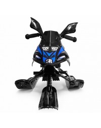 Снегокат-снегоход Small Rider Scorpion SOLO, одна лыжа спереди (черный с синим) Снегокат-снегоход Small Rider Scorpion SOLO, одна лыжа спереди (черный с синим)