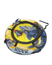 20' Тюбинг Small Rider Snow Tubes 4 ("Акула Робот 110 см")  (желтый)