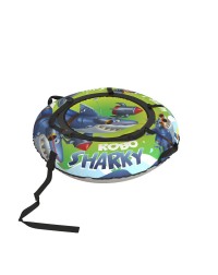 20' Тюбинг Small Rider Snow Tubes 4 ("Акула Робот 110 см")  (зеленый)