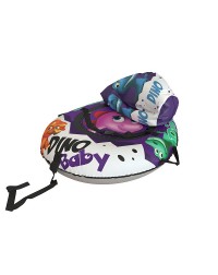 20' Тюбинг Small Rider Snow Tubes 4 ("Яйцо динозавра 110х95 см") (фиолетовый, (розовый дино)) 20' Тюбинг Small Rider Snow Tubes 4 ("Яйцо динозавра 110х95 см") (фиолетовый, (розовый дино))