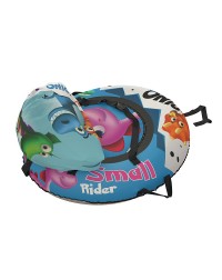 20' Тюбинг Small Rider Snow Tubes 4 ("Яйцо динозавра 110х95 см") (голубой (розовый дино))