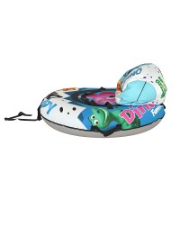 20' Тюбинг Small Rider Snow Tubes 4 ("Яйцо динозавра 110х95 см") (голубой (розовый дино))