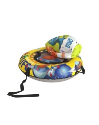 20' Тюбинг Small Rider Snow Tubes 4 ("UFO  100х100 см")  (желтый (капитан Клюква))