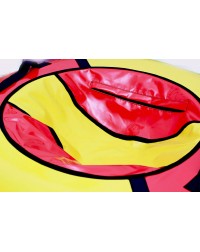 Тюбинг красно/желтый  с бортами 115 см