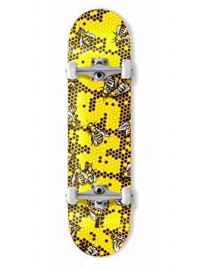 Скейтборд в сборе Footwork Tushev Hive Gold 8 x 31.5