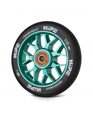 Колесо HIPE H3 110 мм бирюзовый черный