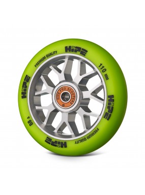 Колесо HIPE H3 Lumi серебристый/желтый люминисцентый Колесо HIPE H3 Lumi серебристый/желтый люминисцентый