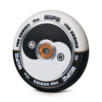 Колесо HIPE H21 110 мм черный белый