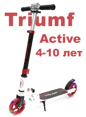 Самокат Triumf Active SKL-041L 2023 красный Самокат Triumf Active SKL-041L 2023 красный