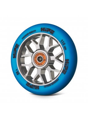 Колесо HIPE H3 Lumi серебристый/голубой люминесцентый