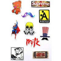 Набор наклеек (стикеров) 10 шт A3 лист А4 Набор наклеек (стикеров) 10 шт A3 лист А4