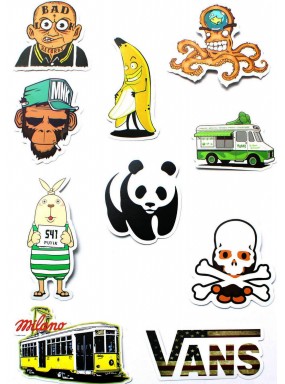 Набор наклеек (стикеров) 10 шт B3 Набор наклеек (стикеров) 10 шт B3