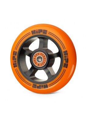 Колесо HIPE Н1 100mm black/orange