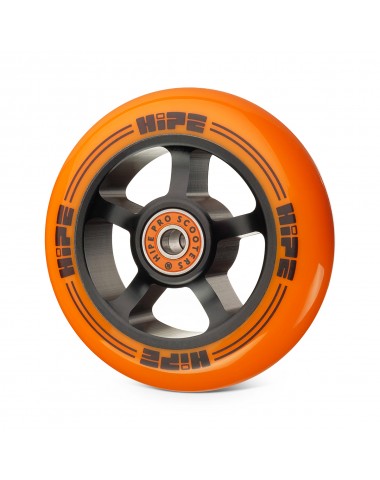 Колесо HIPE Н1 100mm black/orange для трюкового самоката