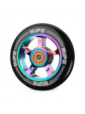 Колесо HIPE Н1 100mm neochrome/black Колесо HIPE Н1 100mm neochrome/black