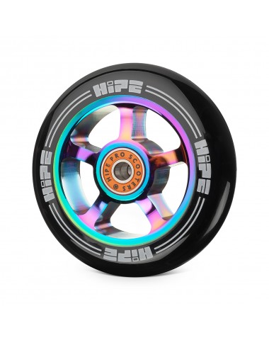 Колесо HIPE Н1 100mm neochrome/black для трюкового самоката