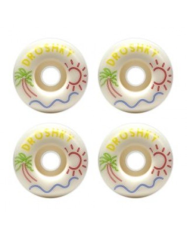 Комплект колес Droshky Wheels  Neon Series  Vacation days 101A для скейтборда