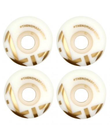 Комплект колес Nomad Wheels Crown logo Gold  52x32mm для скейтборда