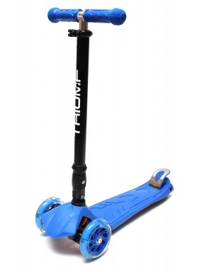 Самокат Triumf maxi flash plus синий Самокат Triumf maxi flash plus синий