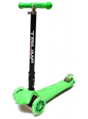 Самокат Triumf maxi flash plus зеленый Самокат Triumf maxi flash plus зеленый