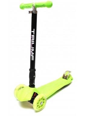 Самокат Triumf maxi flash plus салатовый Самокат Triumf maxi flash plus салатовый