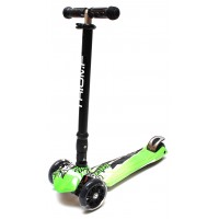 Самокат Triumf SKL-07CLP maxi plus print racer трехколесный / кикборд