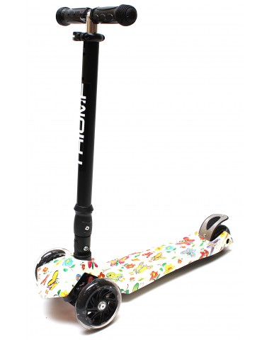 Самокат Triumf SKL-07CLP maxi plus print butterfly трехколесный / кикборд Самокат Triumf SKL-07CLP maxi plus print butterfly трехколесный / кикборд