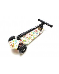 Самокат Triumf maxi plus print butterfly